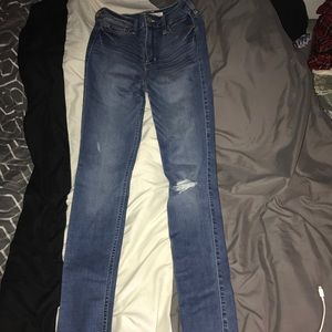 High waisted Abercrombie jeans